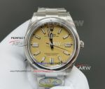Clean Factory Rolex Oyster Perpetual Beige Dial Stainless Steel 3230 Replica Watch